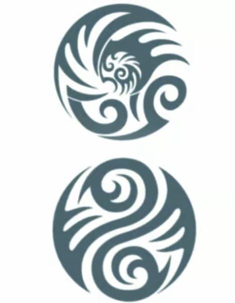 Tattoo Trible Circles