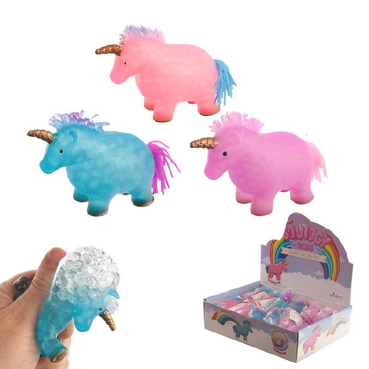 Toy Unicorn Squeezy Asst