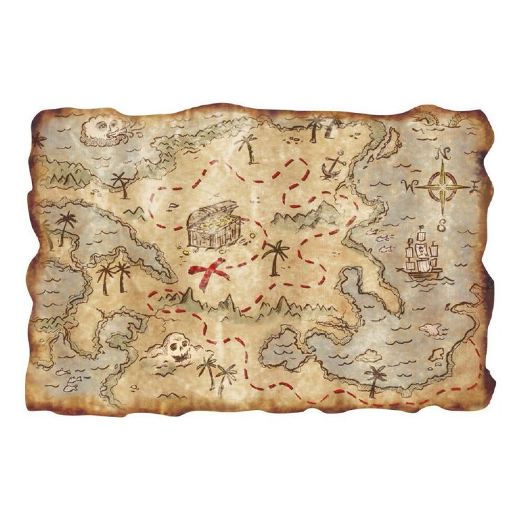 Treasure Map Prop/Decor