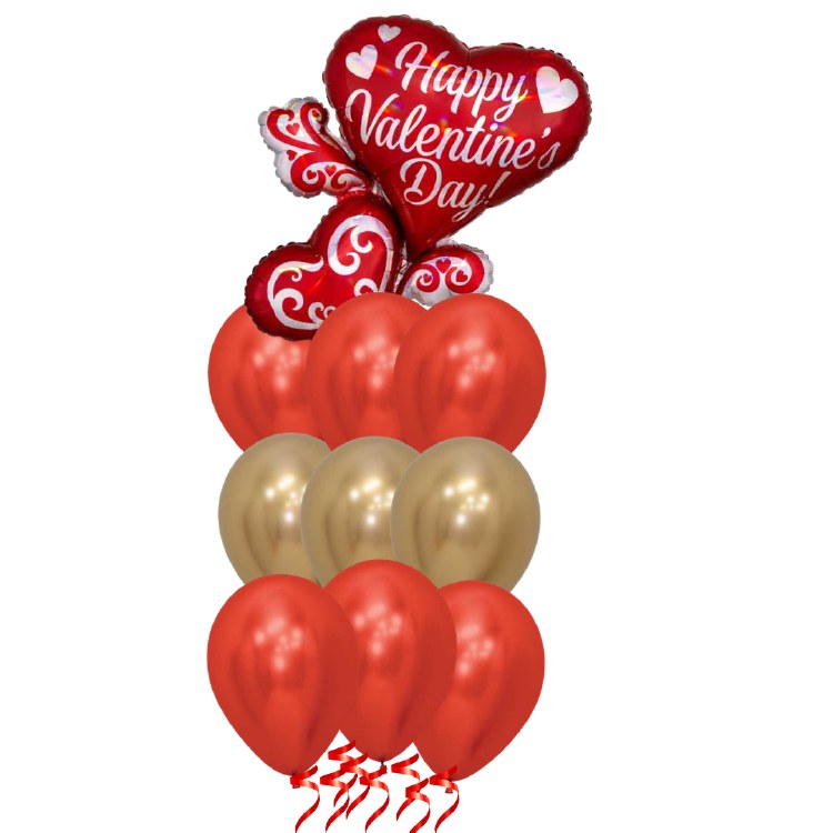 Balloon Bouquet • Reflex Tower, Be My Valentine