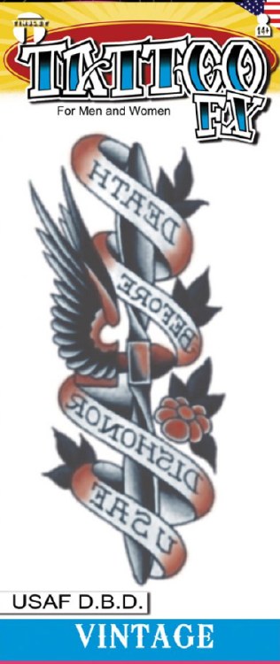 Tattoo Vintage DBD USAF
