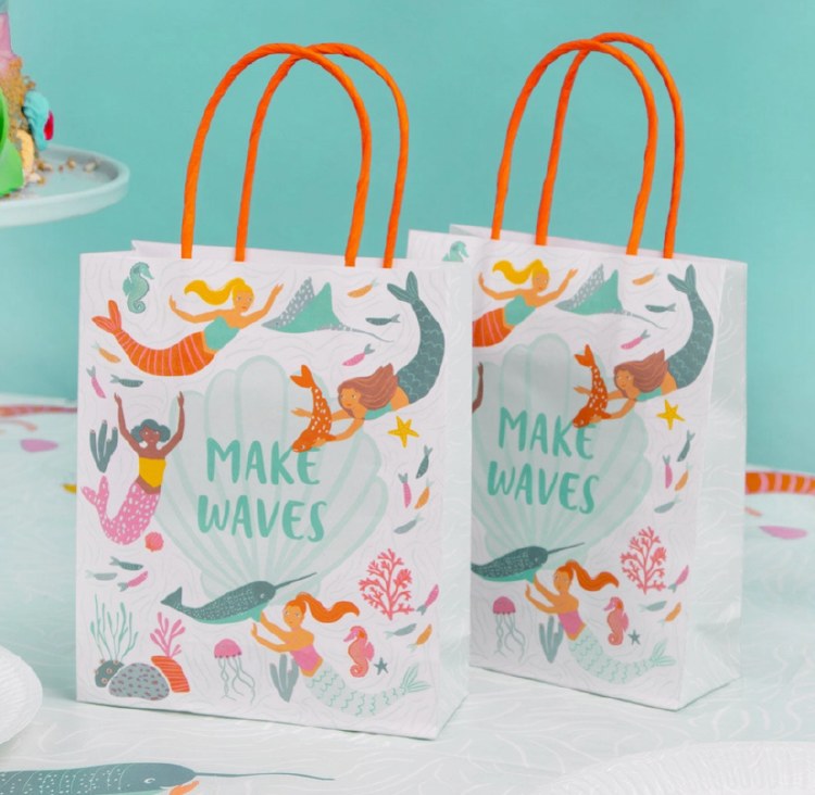 Treat Bags Mermaid 8pk