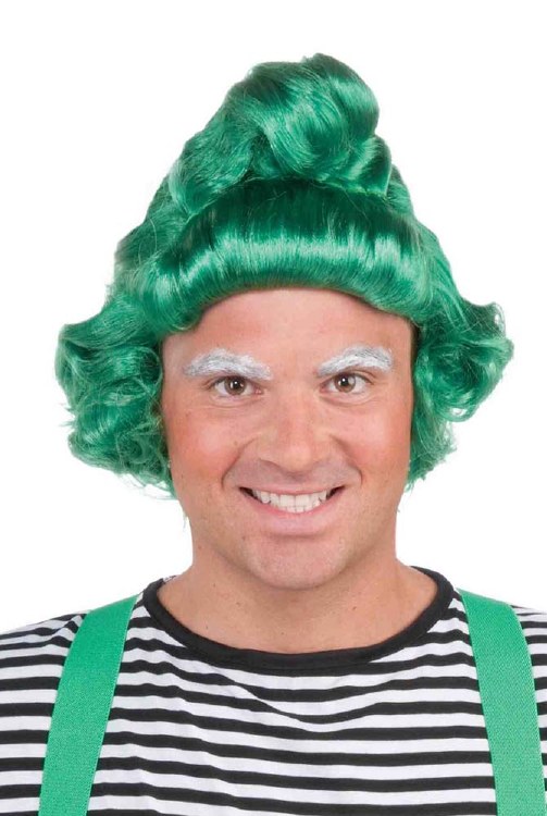 Wig Short Green Elf