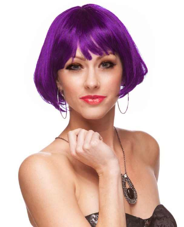 Wig Eve Purple