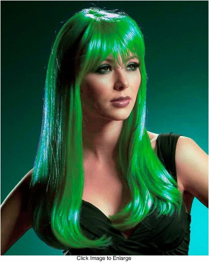 Wig Kelly Emerald Green