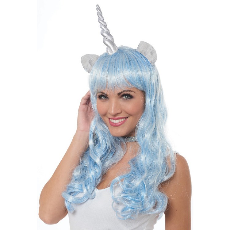 Magical Unicorn Lt. Blue Wig