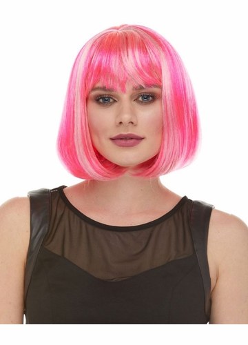 Party Page Wig - Bubble Gum