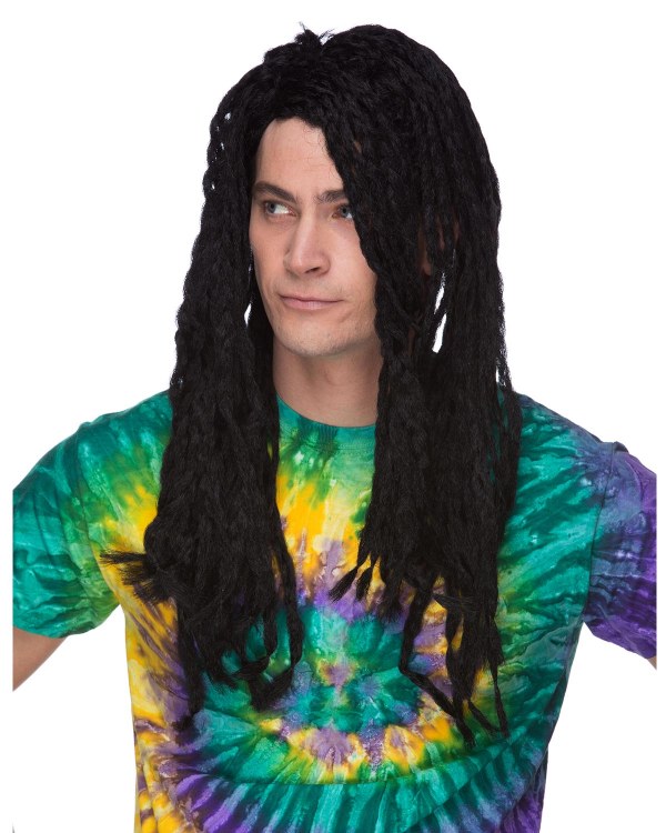 Wig Rasta Black