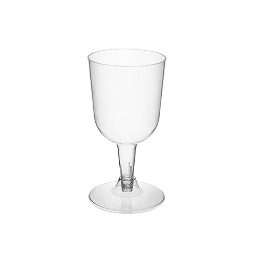 Wine Glasses 20ct Clear Plastic 5.5oz