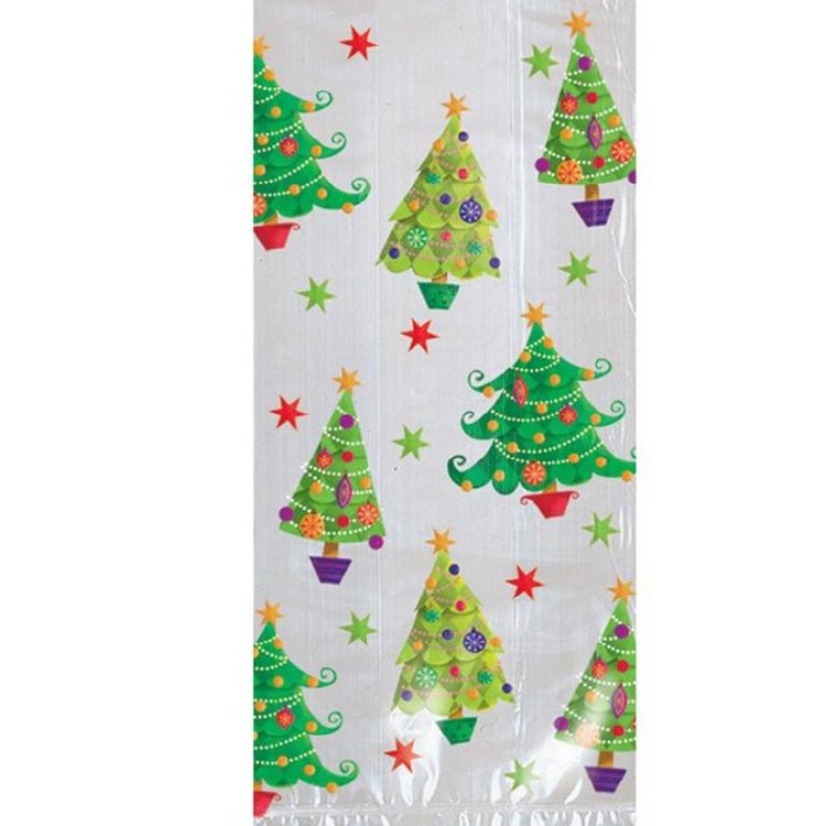Christmas Tree Cello Bags Small 20pk