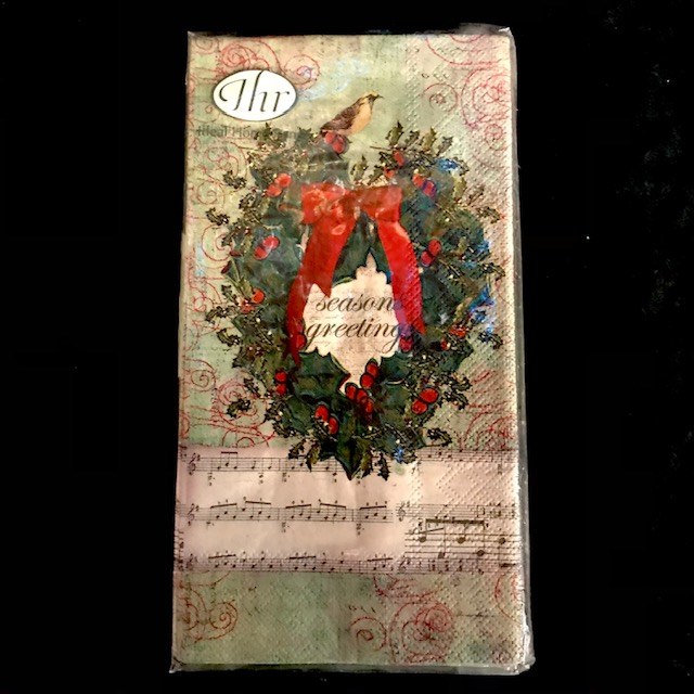 Christmas Carol Guest Paper Towels ~ 20 Pack