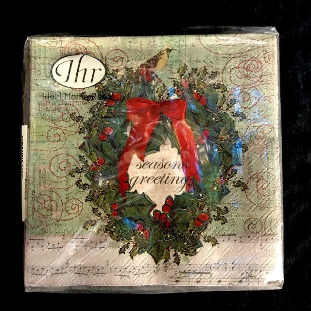 Christmas Carol Lunch Napkins ~ 20 Pack