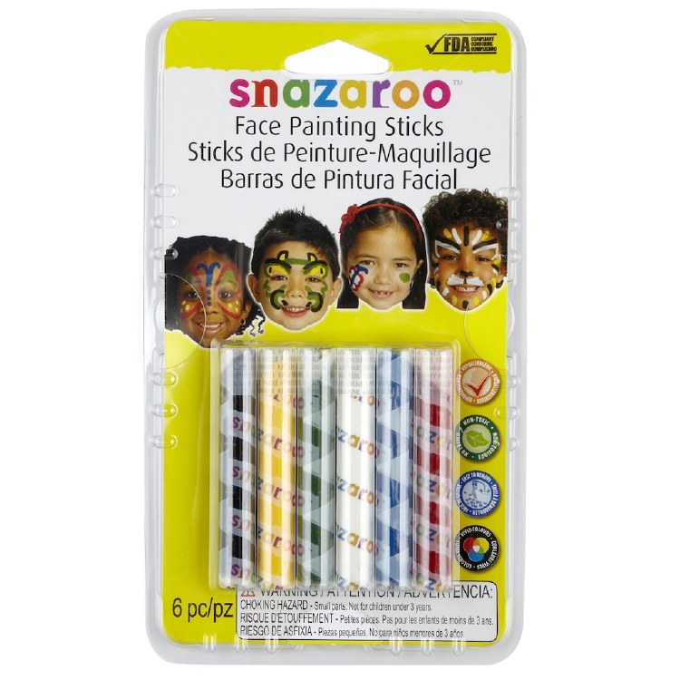 Snazaroo Sticks Basic Primary