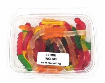 Gummi Worms 16oz Tub