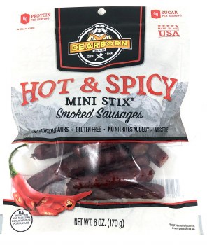 Dearborn Hot & Spicy Mini Stix 6oz