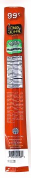 Long John Habanero Sausage 1.2oz