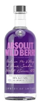 Absolut Wild Berri 750ml