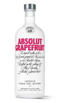 Absolut Grapefruit 750ml