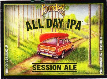 Founders Brewing All Day IPA 1/2 Barrel