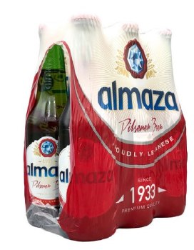 Almaza Pilsner 6 Pack Bottles