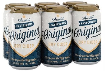 Austin Eastcider Dry 6pk can