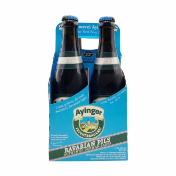 Ayinger Bavarian Pilsner 4 Pack Bottles