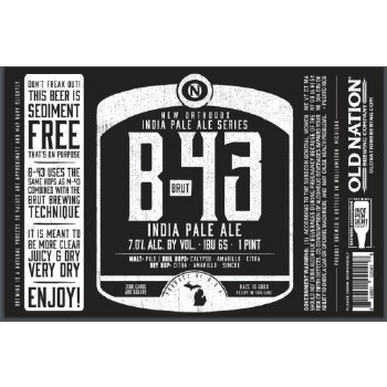 Old Nation B43 4 Pack 16oz Cans