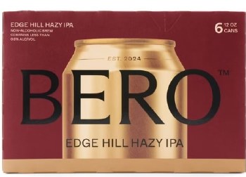 Bero Edge Hill Hazy IPA 6 Pack Cans (Non Alcoholic)