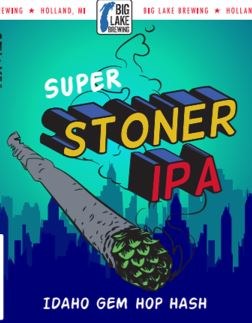 Big Lake Super Stoner IPA 4 Pack 16oz Cans