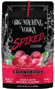 Big Machine Vodka Cranberry 8 Pack Pouches - The Liquor Book