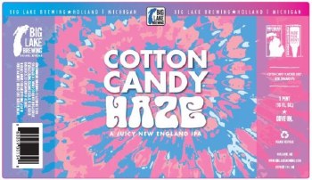 Big Lake Cotton Candy Haze 4 Pack 16oz Cans