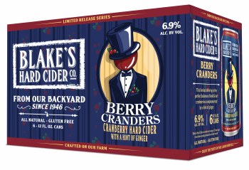 Blake's Berry Cranders 6 Pack Cans