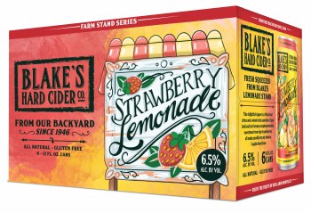 Blake's Strawberry Lemonade 6 Pack Cans