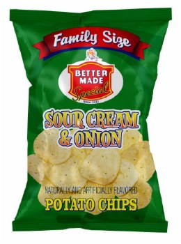 Better Made Sour Cream & Onion 8.5oz