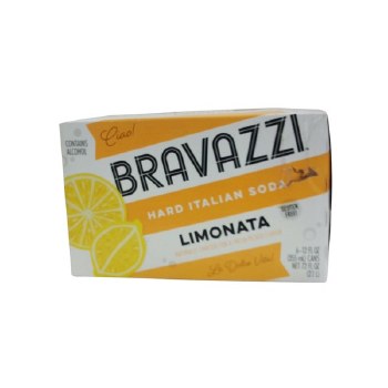 Bravazzi Limonata 6 Pack Cans