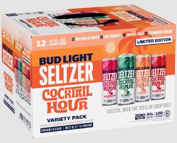 Bud Light Seltzer Cocktail Hour 12 Pack Cans