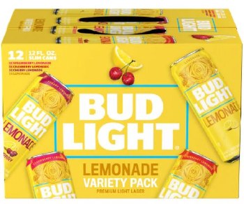 Bud Light Lemonade Variety 12 Pack Cans