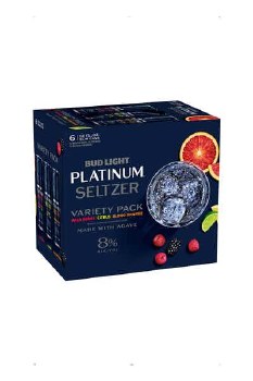 Bud Light Platinum Seltzer Variety 6 Pack Cans