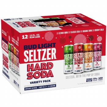 Bud Light Seltzer Hard Soda Variety 12 Pack Cans