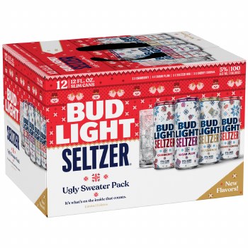 Seltzer Holiday Bud Light Seltzer Ugly Sweater Hard Stores Holiday