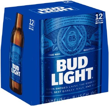 Bud Light 12 Pack Bottles