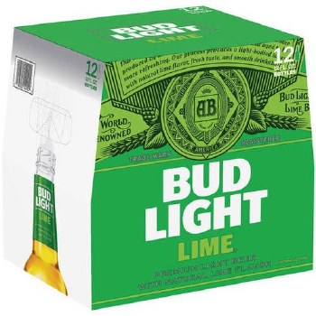 Bud Light Lime 12 Pack Bottles