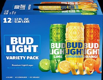 Bud Light Peels Variety 12 Pack Cans