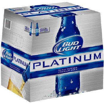 Bud Light Platinum 12 Pack Bottles