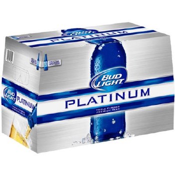 Bud Light Platinum 18 Pack Bottles