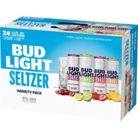 Bud Light Hard Seltzers Variety 24 Pack Cans