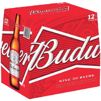Budweiser 12 Pack Bottles