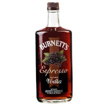 Burnett's Espresso Vodka 750ml