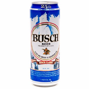 Busch 25oz Can - The Liquor Book