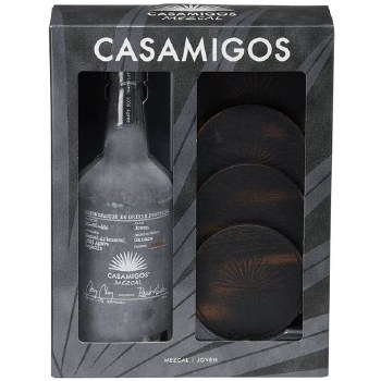 Casamigos Mezcal Joven Gift Set With Coasters 750ml